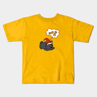 Cute Pug Dreams Kids T-Shirt